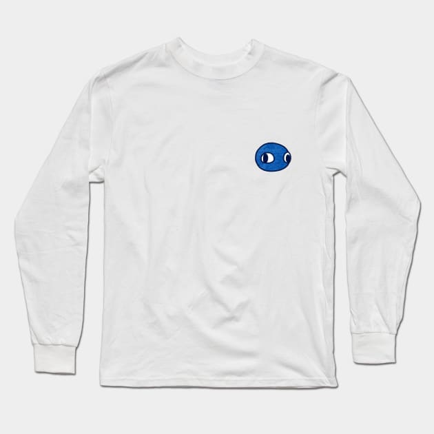 Blue Friend 2 Long Sleeve T-Shirt by BreadBen